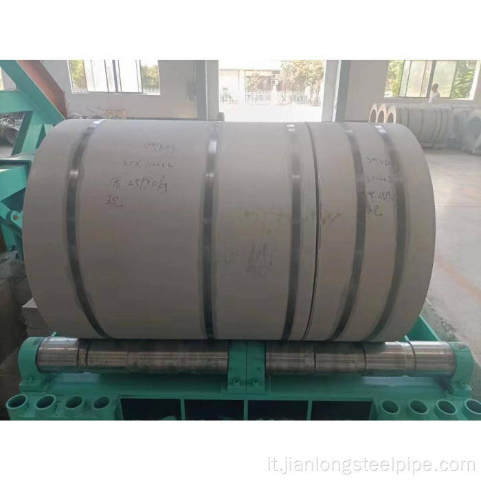 Bobina in acciaio Z275 galvanizzato preparato